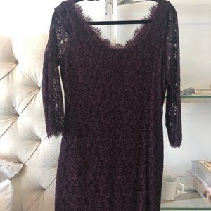 Diane von Furstenberg Zarita Lace Dress-NEVERWORN